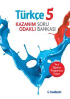 Tudem 5.Sınıf Türkçe Kazanım Odaklı Soru Bankası