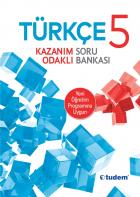 Tudem 5. Sınıf Türkçe Kazanım Odaklı Soru Bankası