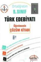 9. Sınıf Türk Edebiyatı Öğretmenin Çözüm Kitabı