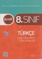 Formül 8. Sınıf Türkçe Konu Anlatımlı Soru Bankası