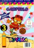 Garfield 3 Çıkartmalı Boyama Kitabı 12 Süper Çıkartma! “Maxi“ Çocuk Kitapları