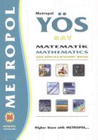 Metropol YÖS Matematik Cep Kitabı