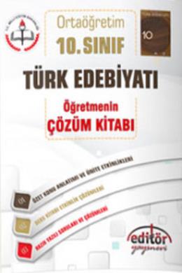 10. Sınıf Türk Edebiyatı Öğretmenin Çözüm Kitabı