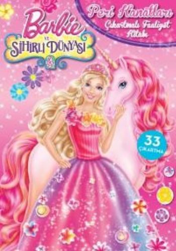 Barbie ve Sihirli Dünyası Peri Kanatları Çıkartmalı Faaliyet %25 indir