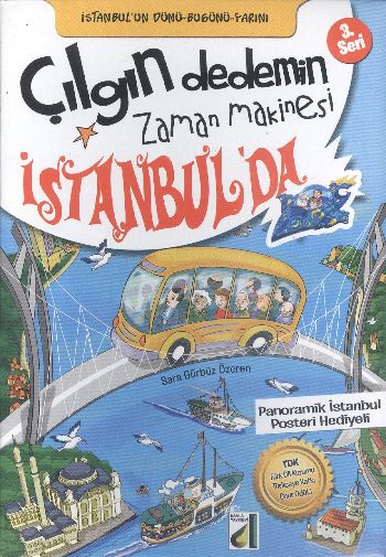Çılgın Dedemin Zaman Makinesi İstanbulda Kutulu 10 Kitap %17 indirimli
