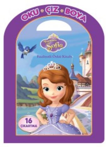 Disney Oku Çiz Boya Prenses Sofıa Faaliyetli Öykü Kitabı %25 indirimli