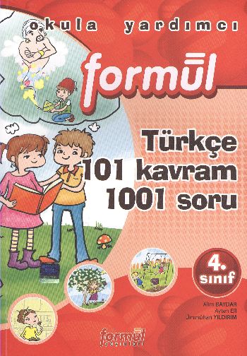Formül 4. Sınıf Türkçe 101 Kavram 1001 Soru