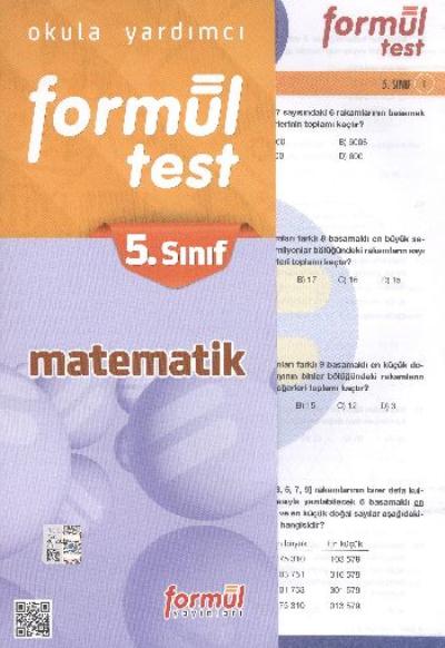 Formül 5. Sınıf Matematik Yaprak Testleri Komisyon
