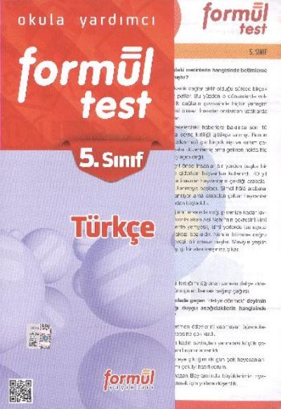 Formül 5. Sınıf Türkçe Yaprak Testleri Komisyon