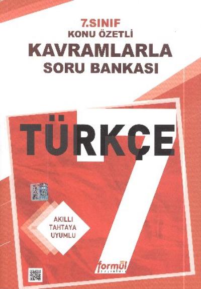 Formül 7. Sınıf Türkçe Konu Özetli Kavramlarla Soru Bankası