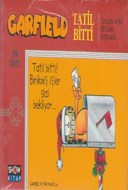 Garfield Kart Tatil Bitti