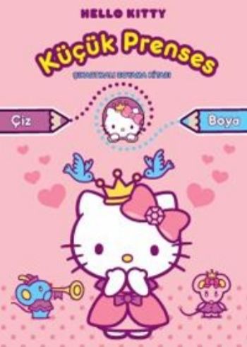 Hello Kitty Küçük Prenses Çıkarmalı Boyama %25 indirimli