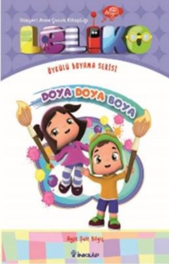 Leliko Doya Doya Boya - Öykülü Boyama Serisi