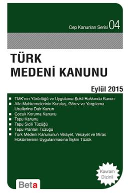 Cep-04: Türk Medeni Kanunu %17 indirimli