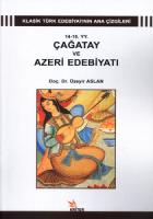 14 - 16 YY. Çağatay ve Azeri Edebiyatı