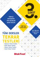 Bloktest 3. Sınıf Tüm Dersler Tekrar Testleri