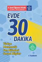 Tudem 4. Sınıf Evde 30 Dakika Öğrenci Kitabı