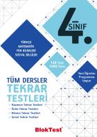 Bloktest 4. Sınıf Tüm Dersler Tekrar Testleri