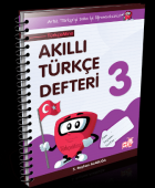 Türkçemino Akıllı Türkçe Defteri 3. Sınıf