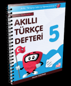 Türkçemino Akıllı Türkçe Defteri 5. Sınıf (Yeni)