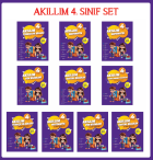 Akıllım 4. Sınıf Set (10 Kitap)