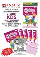 Analiz Yayınları 3.Sınıf KDS Paket Deneme (6 Adet) 2019