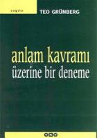 Anlam Kavrama Üzerine Bir Deneme