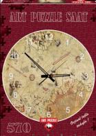 Art 570 (4297) Parça Saat Puzzle Piri Reis Haritası