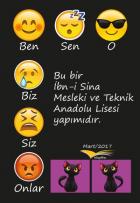 Ben, Sen, O, Biz, Siz, Onlar