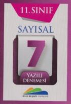 Bilgi Kuşağı 11. Sınıf Sayısal 7 Yazılı Denemesi