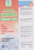 Bulut Eğitim 6. Sınıf Tüm Dersler Yaprak Test