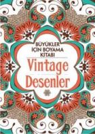 Büyükler İçin Boyama Kitabı Vintage Desenler