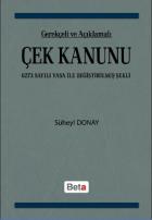 Çek Kanunu (Ciltli)