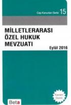 Cep-015: Milletlerarası Özel Hukuk Mevzuatı