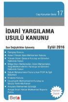 Cep-017: İdari Yargılama Usulü Kanunu