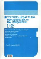 Cep-036: Tekdüzen Hesap Planı-Muhasebecilik ve Mali Müşavirlik