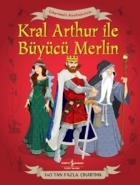 Çıkartmalı Kıyafetleriyle Kral Arthur Ve Büyücü Merlin
