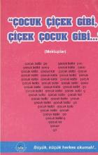 Çocuk Çiçek Gibi