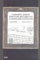 Cumhuriyet Sonrası Konya'daki Milli Şirketler ve Bankaların Faaliyetleri