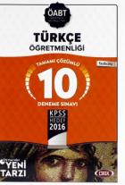 Data 2016 ÖABT Türkçe Öğretmenliği Tamamı Çözümlü 10 Deneme Sınavı