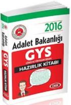 Data Yayınları 2016 GYS Adalet Bakanlığı Hazırlık Kitabı