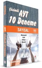 Delta AYT Sayısal Çözümlü 10 Deneme