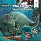 Dinozorlar Triceratops Yüzüklerle Oynuyor---