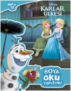 Disney Karlar Ülkesi Olaf’ın İşi Boya Oku Yapıştır