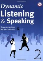 Dynamic Listening ve Speaking 2, MP3 CD