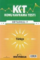 Fatih 7. Sınıf Türkçe Konu Kavrama Yaprak Testi