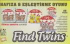 Find Twins Kırmızı Şemsiye Altında-25 Parça Hafıza-Eşleştirme Oyunu