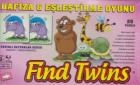 Find Twins Sevimli Hayvanlar Serisi-25 Parça Hafıza-Eşleştirme Oyunu