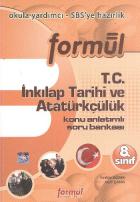 Formül 8. Sınıf T.C. İnkilap Tarihi ve Atatürkçülük Konu Anlatımlı Soru Bankası