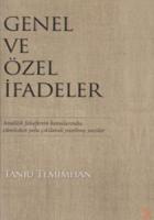 Genel ve Özel İfadeler Analitik Felsefenin Konularında Cümleden Yola Çıkılarak Yazılmış Yazılar